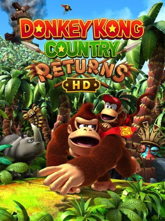 Donkey Kong Country Returns HD cover art