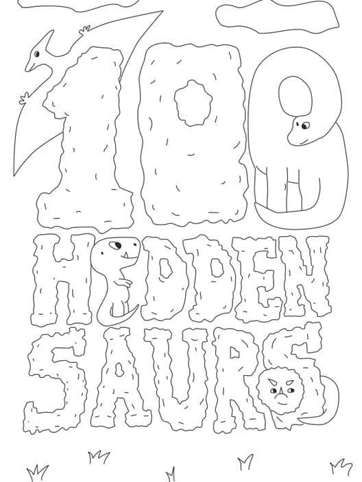 100 Hiddensaurs cover art