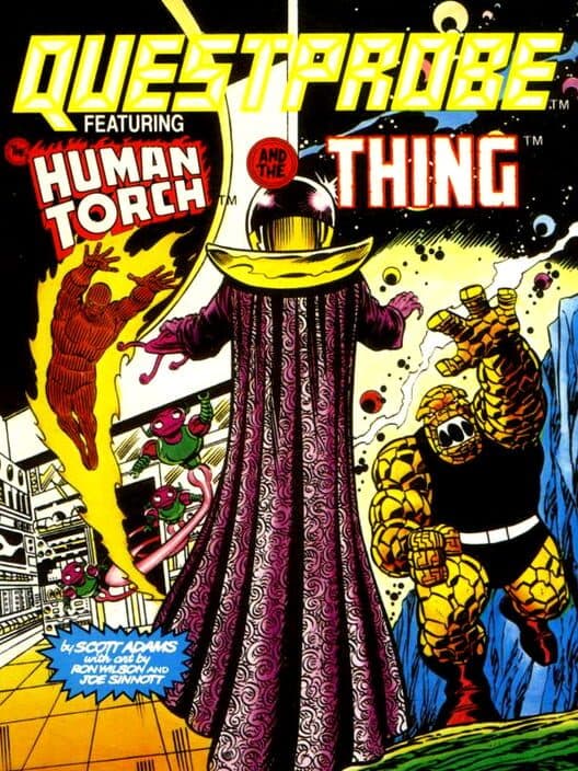 Questprobe featuring Human Torch and the Thing cover art