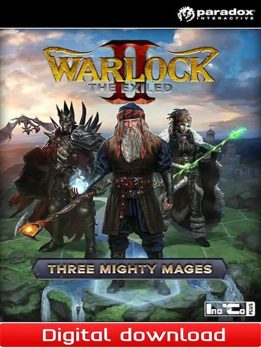 Warlock II: The Exiled - Three Mighty Mages cover art