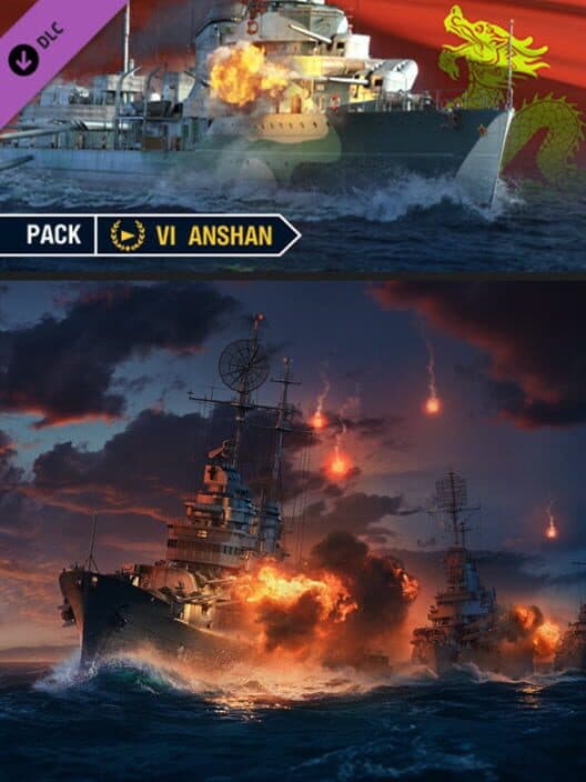 World of Warships: Anshan Pack cover art