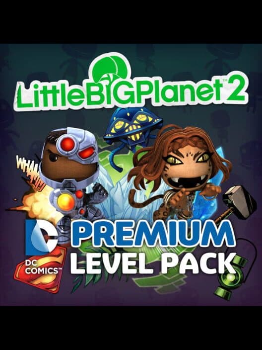 LittleBigPlanet 2: DC Comics Premium Level Pack cover art