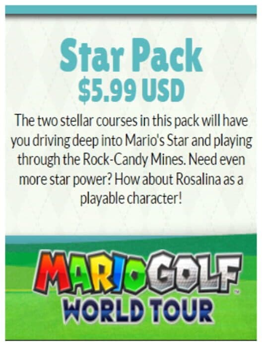 Mario Golf: World Tour - Star Pack cover art