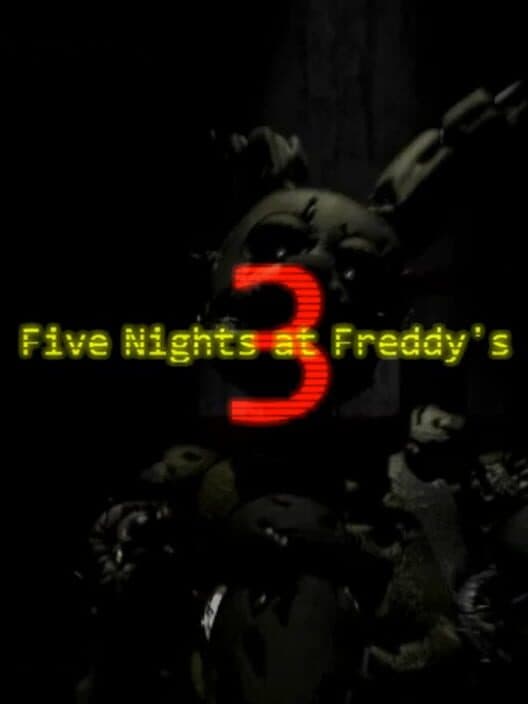 Five Nights at Freddy's 3 cover art