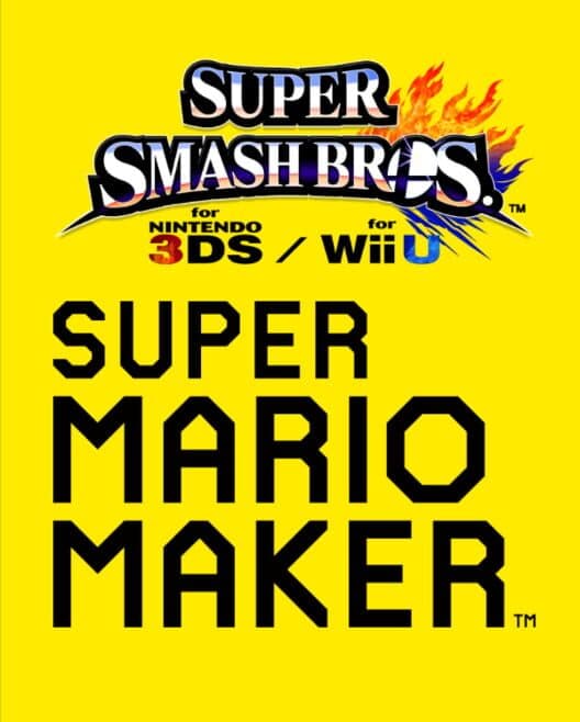 Super Smash Bros. for Nintendo 3DS: Super Mario Maker cover art