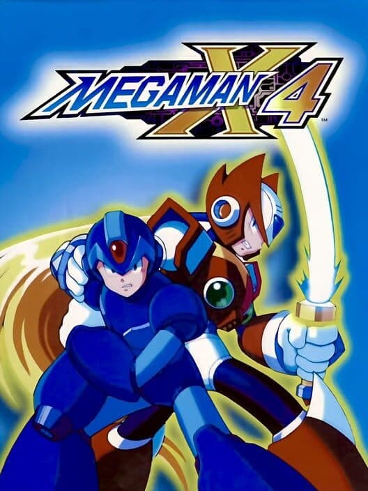 Mega Man X4 cover art