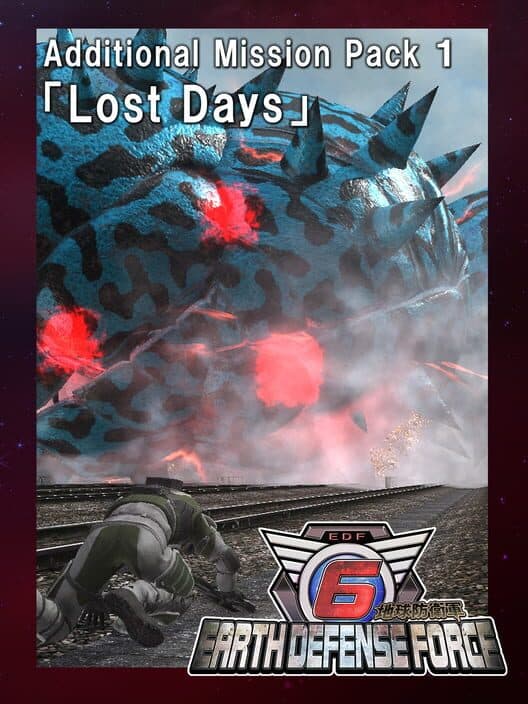 Earth Defense Force 6: Additional Mission Pack 1 - Lost Days cover art