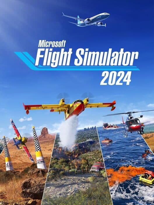 Microsoft Flight Simulator 2024 cover art