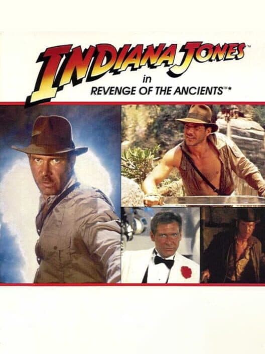 Indiana Jones in Revenge of the Ancients cover art