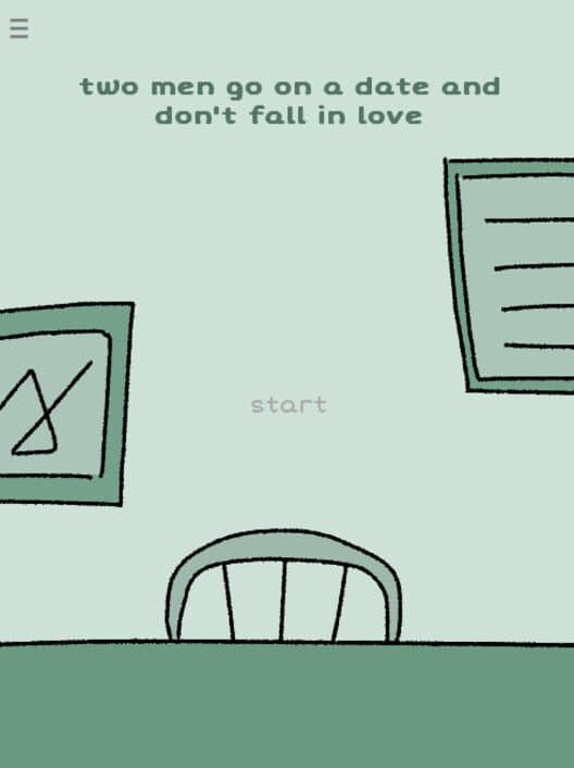 Two Men Go On A Date And Don't Fall In Love cover art