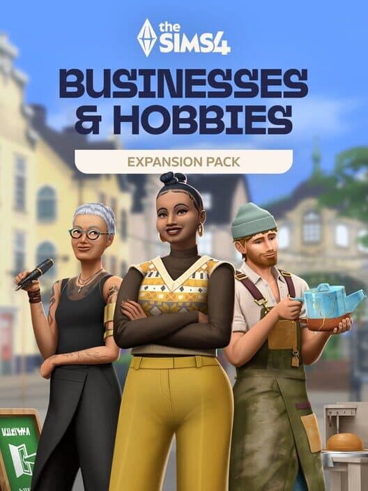 The Sims 4: Businesses & Hobbies cover art