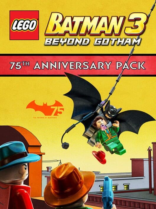 LEGO Batman 3: Beyond Gotham - Batman 75th Anniversary cover art