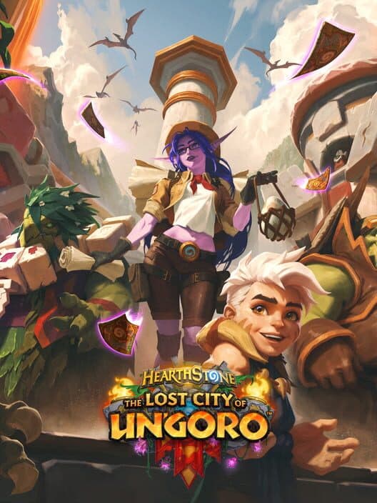 Hearthstone: The Lost City of Un'Goro cover art