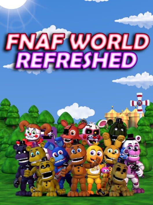 FNaF World: Refreshed cover art