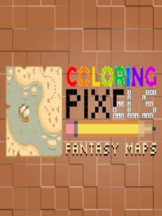 Coloring Pixels: Fantasy Maps Pack cover art