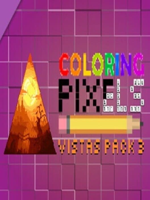 Coloring Pixels: Vistas Pack 3 cover art