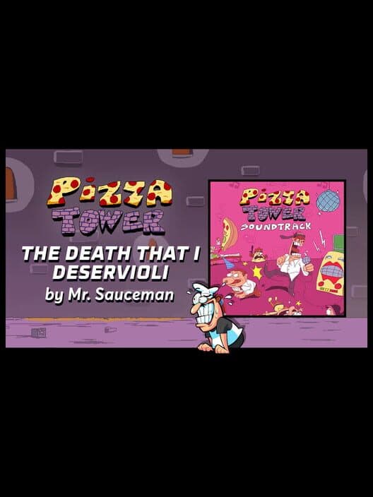 Rift of the NecroDancer: Pizza Tower - "The Death That I Deservioli" cover art