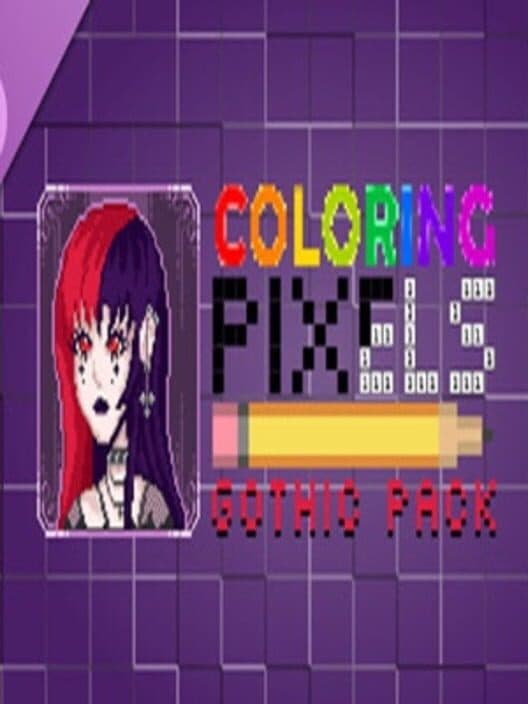 Coloring Pixels: Gothic Pack cover art