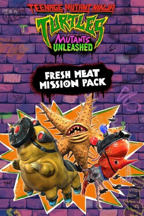 Teenage Mutant Ninja Turtles: Mutants Unleashed - Fresh Meat Mission Pack cover art