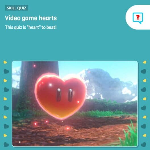 Nintendo Hearts Fun Trivia Quiz cover art