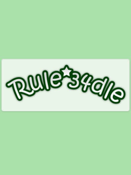 Rule34dle cover art