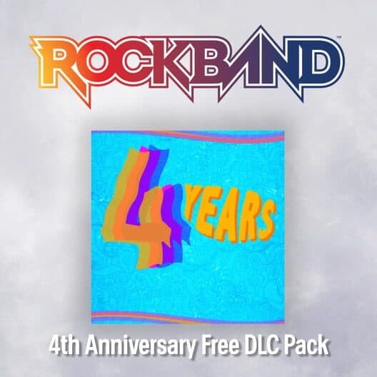 Rock Band 4: 4th Anniversary Free DLC Pack cover art