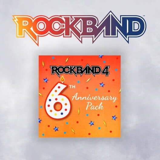 Rock Band 4: 6th Anniversary Free DLC Pack cover art