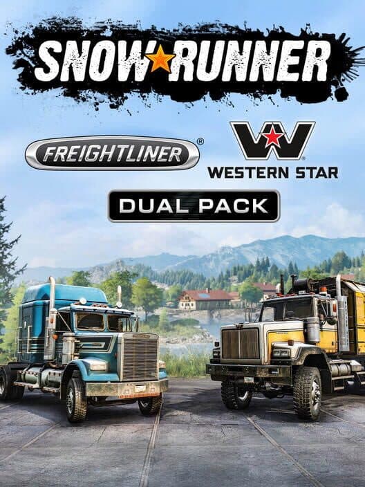 SnowRunner: Freightliner & Western Star Dual Pack cover art