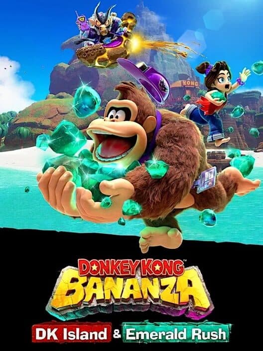Donkey Kong Bananza: DK Island & Emerald Rush cover art