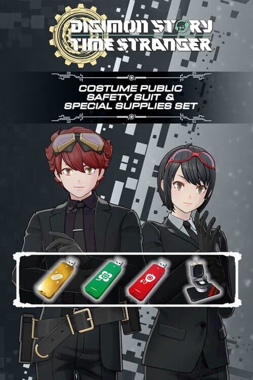 Digimon Story: Time Stranger - Costume Public Safety Suit & Special Supplies Set cover art