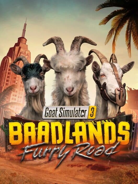 Goat Simulator 3: Baadlands: Furry Road cover art