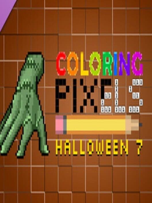 Coloring Pixels: Halloween 7 cover art