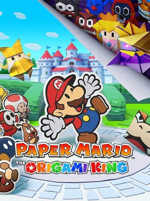 Paper Mario: The Origami King cover art