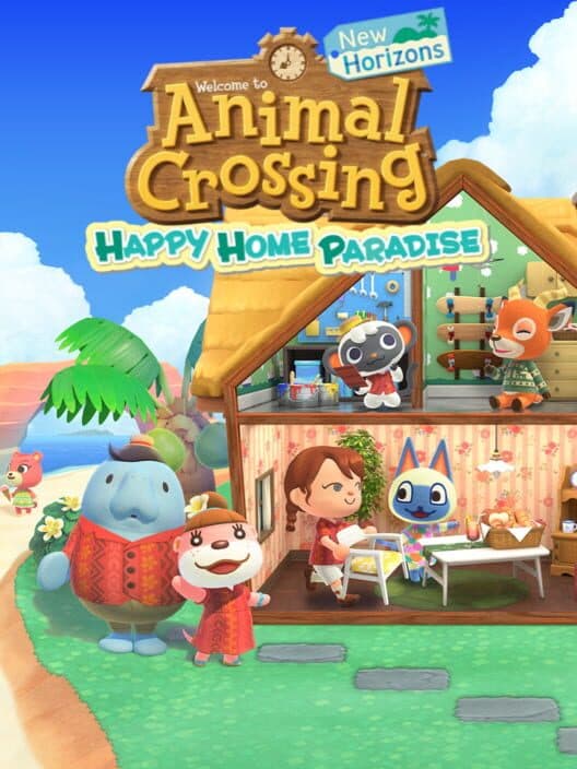 Animal Crossing: New Horizons - Happy Home Paradise cover art