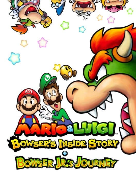 Mario & Luigi: Bowser's Inside Story + Bowser Jr.'s Journey cover art