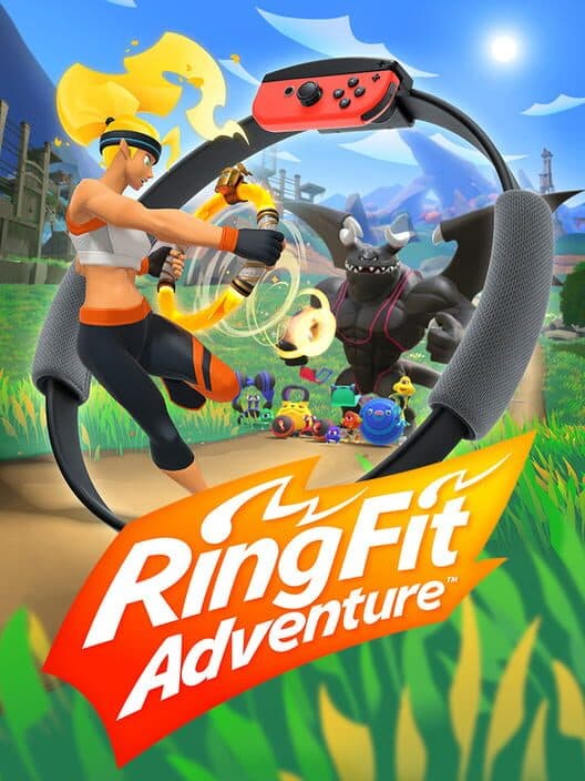 Ring Fit Adventure cover art