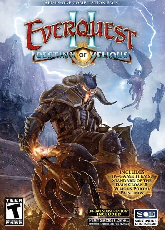 EverQuest II: Destiny of Velious cover art