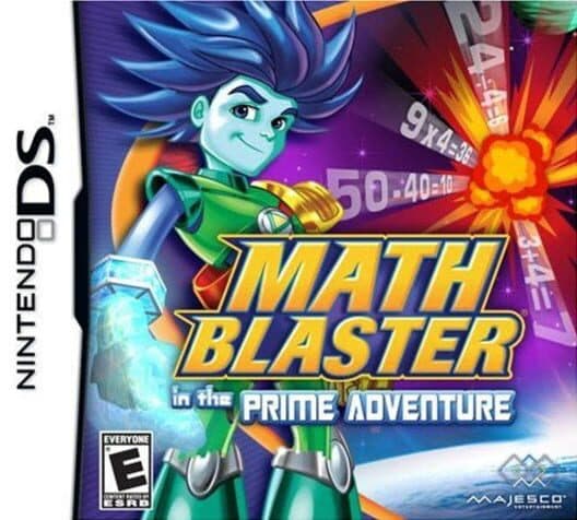 Math Blaster in the Prime Adventure cover art
