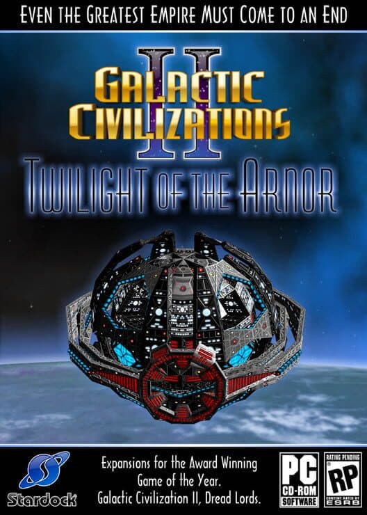 Galactic Civilizations II: Twilight of the Arnor cover art