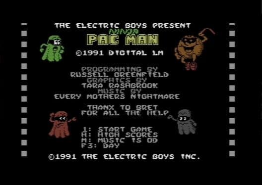 Ninja Pac Man cover art