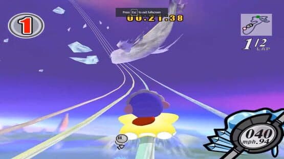 Kirby Air Ride screenshot 2