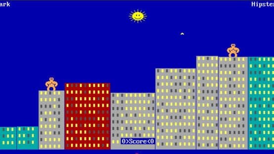Qbasic Gorillas screenshot 3