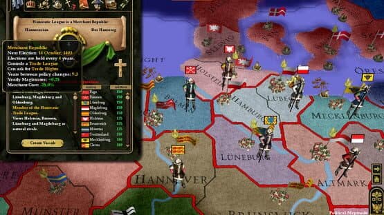 Europa Universalis III: Heir to the Throne screenshot 3