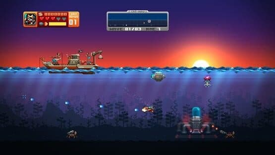 Aqua Kitty: Milk Mine Defender screenshot 4