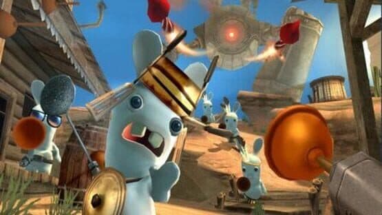 Rayman Raving Rabbids screenshot 1