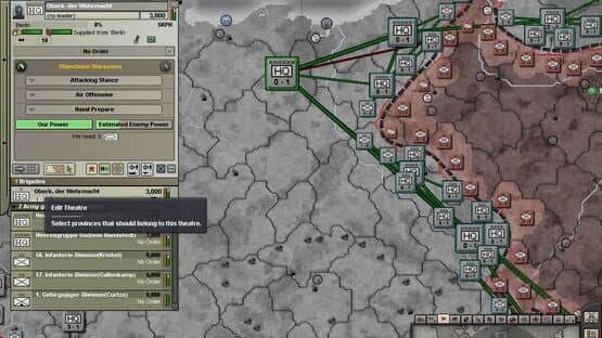 Hearts of Iron III: Semper Fi screenshot 1