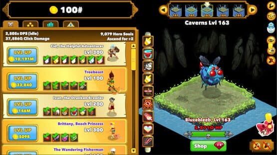 Clicker Heroes screenshot 1