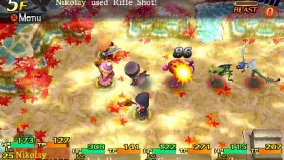 Etrian Mystery Dungeon screenshot 2