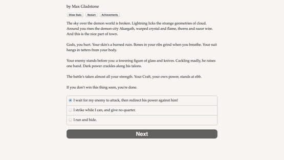 Choice of the Deathless screenshot 1