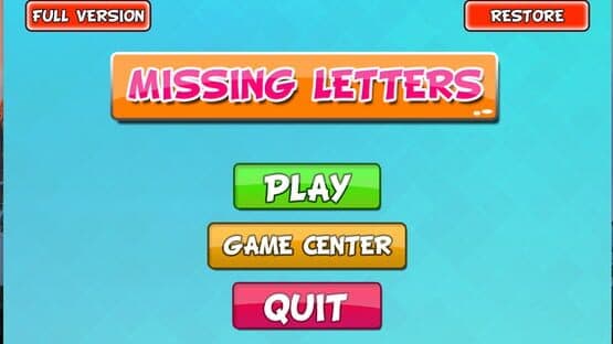 Missing Letters screenshot 1